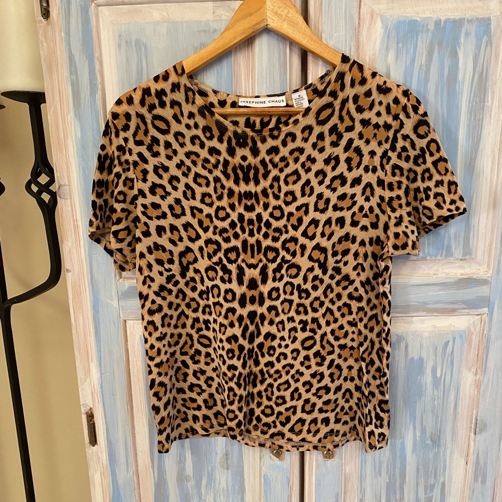 Sold Leopard tee